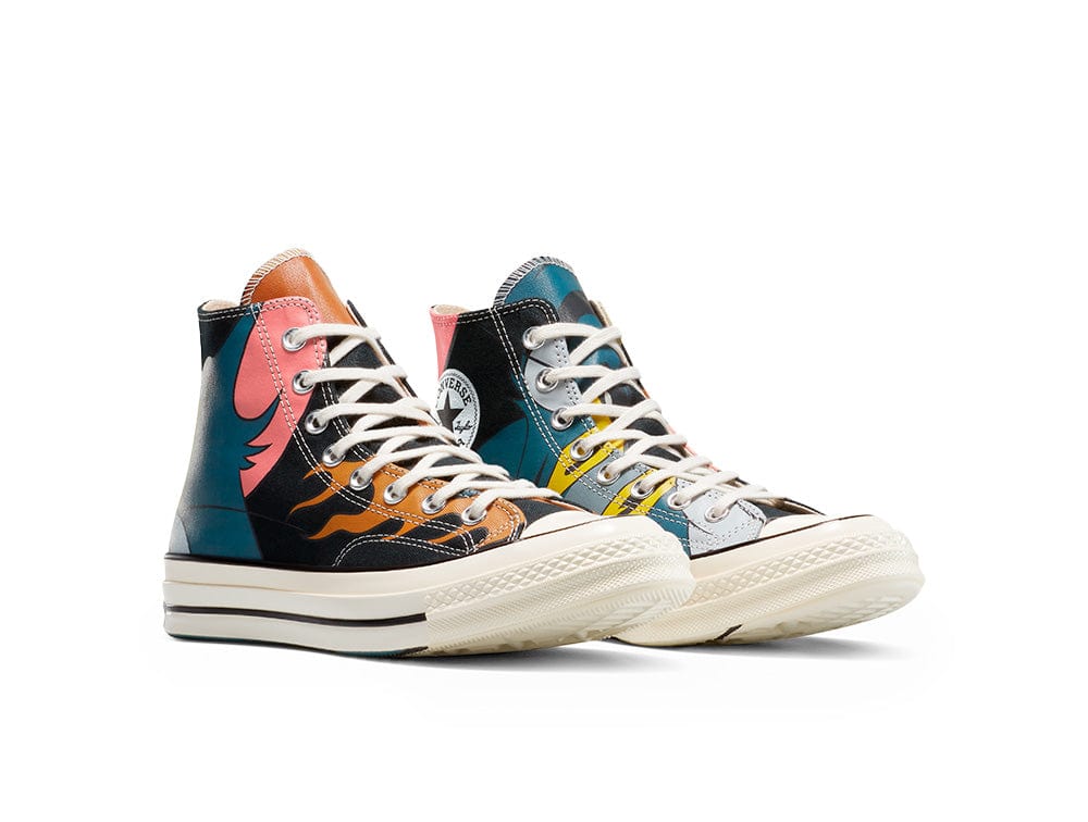 Zapatilla Converse Chuck 70 Hi Tom y Jerry Unisex Negro