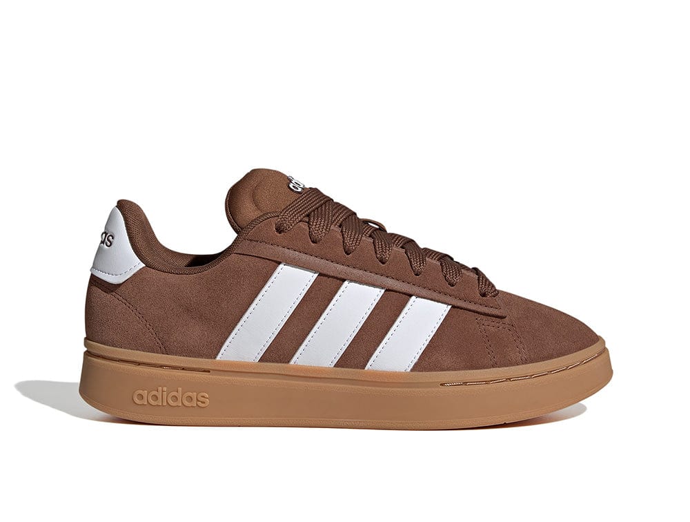 Zapatilla Adidas Grand Court Alpha 00S Hombre Café/Blanco/Suela Gum