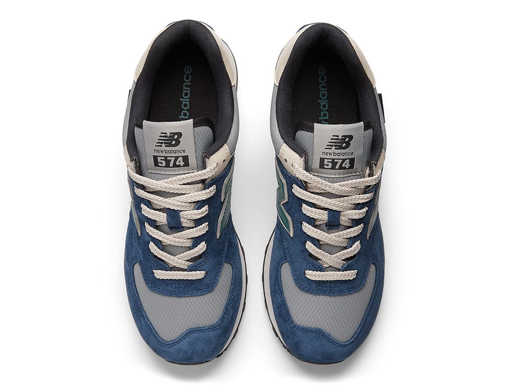 Zapatilla New Balance 474 Hombre Azul - Celeste Cordura